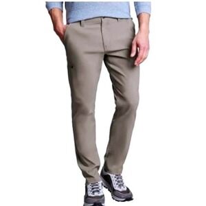 Copper & Oak Supply Co. Men's Straight Fit Stretch Pants Tan Size 34X30 EUC